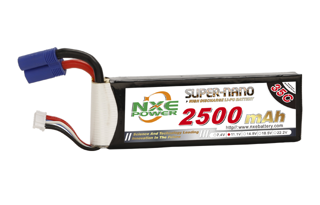 2500mAh 35C 3S 11.1V 汽車啟動電源電池