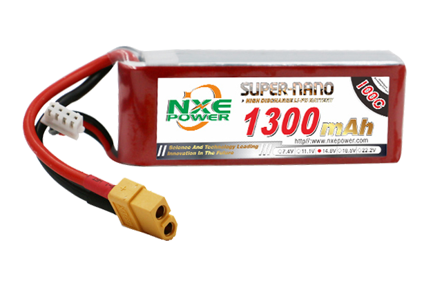 1300mAh 100C 4S 14.8V FPV穿越機(jī)電池