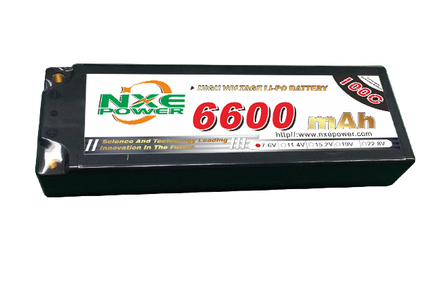 6600mAh 100C 2S1P 7.6V 車模電池