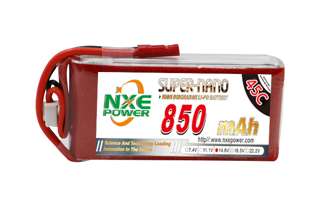 850mAh 45C 4S 14.8V FPV穿越機電池