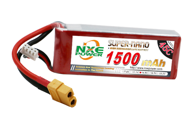 諾信1500mAh 45C 4S 14.8V FPV穿越機電池